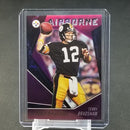 2020 PANINI ROOKIES & STARS - AIRBORNE - PINK PRIZM - T. BRADSHAW - #AB-27 - #'D/35