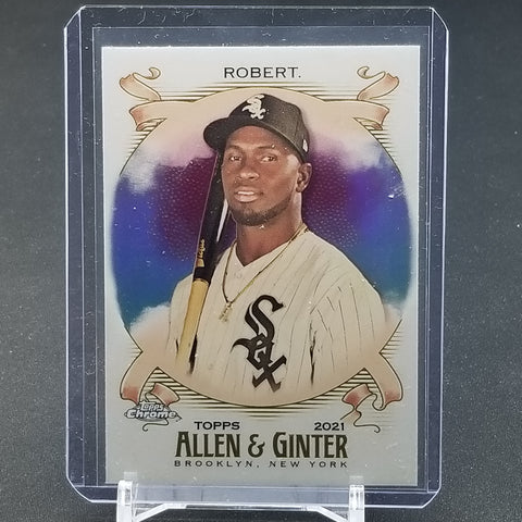 2021 TOPPS ALLEN & GINTER CHROME - REFRACTOR - L. ROBERT - #143