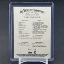 2021 TOPPS ALLEN & GINTER CHROME - BLUE REFRACTOR - M. BUEHRLE - #258 - #'D/150