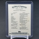 2021 TOPPS ALLEN & GINTER CHROME - REFRACTOR - F. FREEMAN -