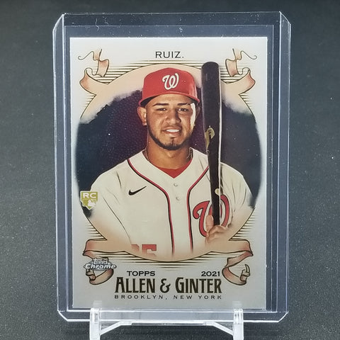 2021 TOPPS ALLEN & GINTER CHROME - K. RUIZ - #141 - RC