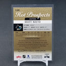 2013 FLEER SHOWCASE - HOT PROSPECTS - M. NIETO - #148 - #'D/149 - AUTOGRAPH