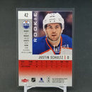 2013 FLEER SHOWCASE - FLEER ULTRA - RED - J. SCHULTZ - #42 - #'D/99 - RC