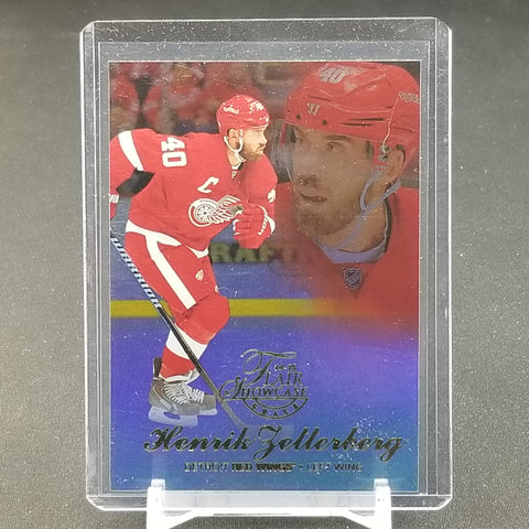 2014 FLEER SHOWCASE - FLAIR SHOWCASE - H. ZETTERBERG - #ROW 1 SEAT 39