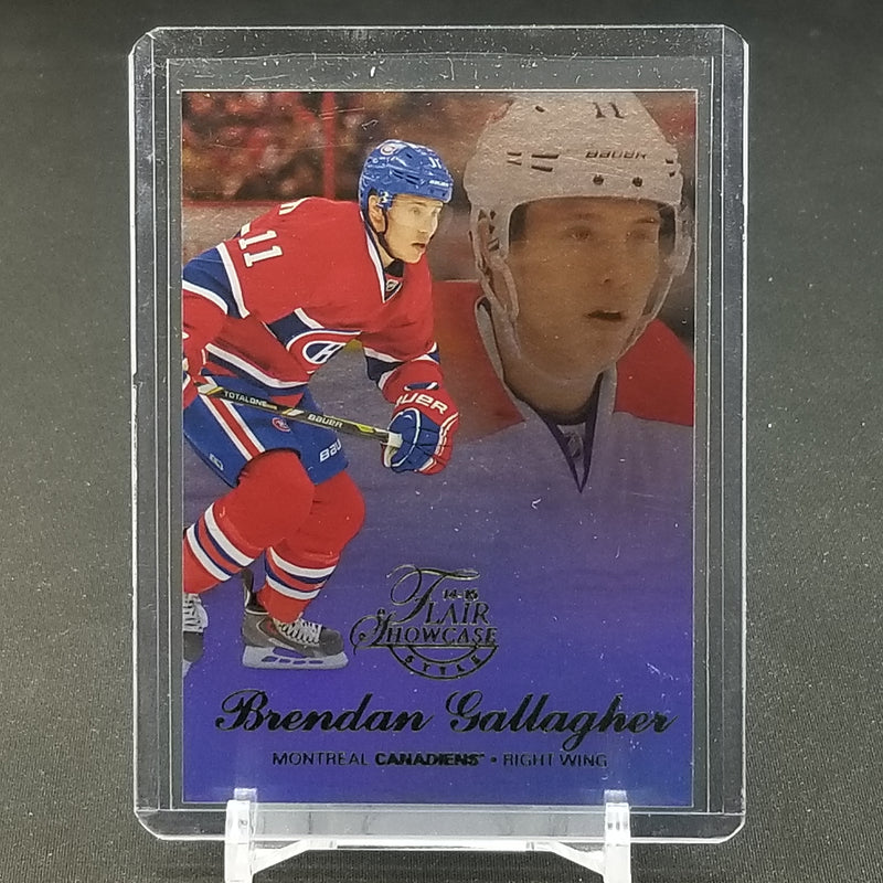 2014 FLEER SHOWCASE - FLAIR SHOWCASE - B. GALLAGHER -