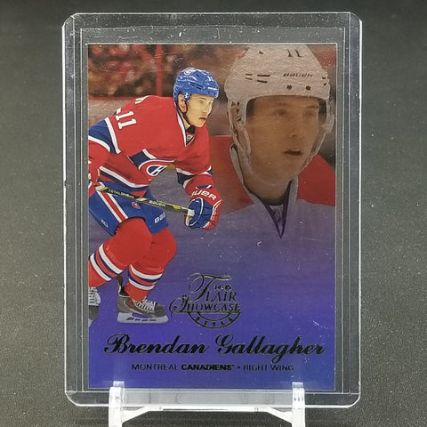2014 FLEER SHOWCASE - FLAIR SHOWCASE - B. GALLAGHER - #ROW 2 SEAT 17