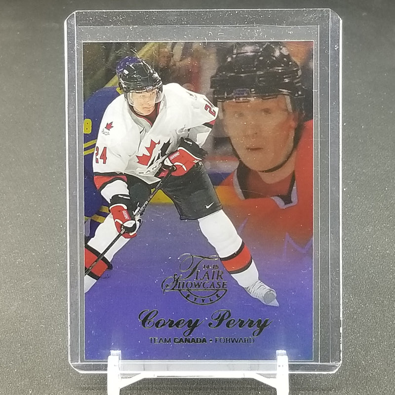 2014 FLEER SHOWCASE - FLAIR SHOWCASE - C. PERRY -