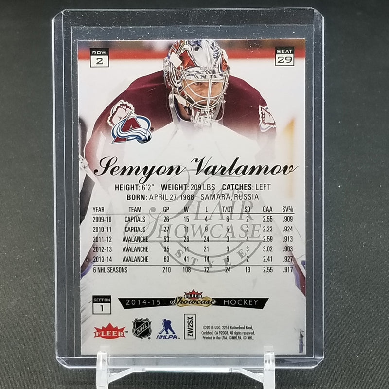 2014 FLEER SHOWCASE - FLAIR SHOWCASE - S. VARLAMOV -