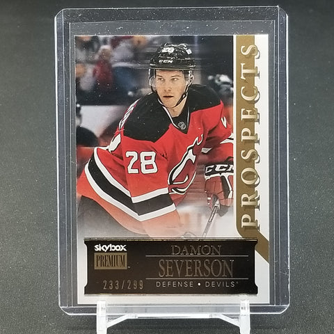 2014 FLEER SHOWCASE - SKYBOX PREMIUM - PROSPECTS - D. SEVERSON - #36 - #'D/299 - RC
