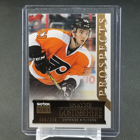 2014 FLEER SHOWCASE - SKYBOX PREMIUM - PROSPECTS - S. GOSTISBEHERE - #46 - #'D/299 - RC