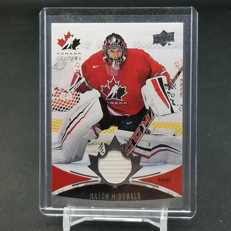 2016 UPPER DECK TEAM CANADA JUNIORS - M. McDONALD -