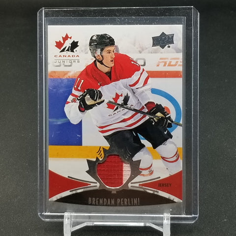 2016 UPPER DECK TEAM CANADA JUNIORS - B. PERLINI - #120 - RELIC