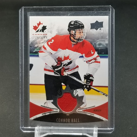 2016 UPPER DECK TEAM CANADA JUNIORS - C. HALL - #132 - RELIC