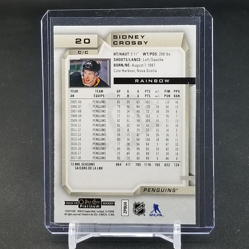 2018 UPPER DECK O-PEE-CHEE PLATINUM - RAINBOW - SINGLES -