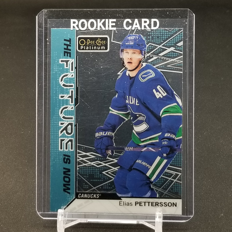2018 UPPER DECK O-PEE-CHEE PLATINUM - THE FUTURE IS NOW - E. PETTERSSON -