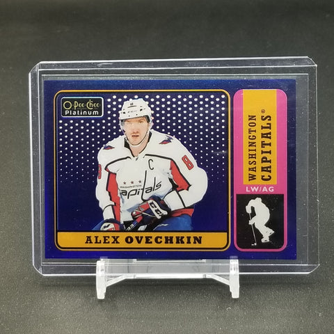 2018 UPPER DECK O-PEE-CHEE PLATINUM - BLUE RAINBOW - RETRO - A. OVECHKIN - #R-1 - #'D/149