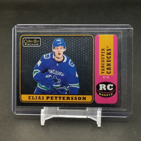 2018 UPPER DECK O-PEE-CHEE PLATINUM - RETRO - E. PETTERSSON - #R-100 - RC