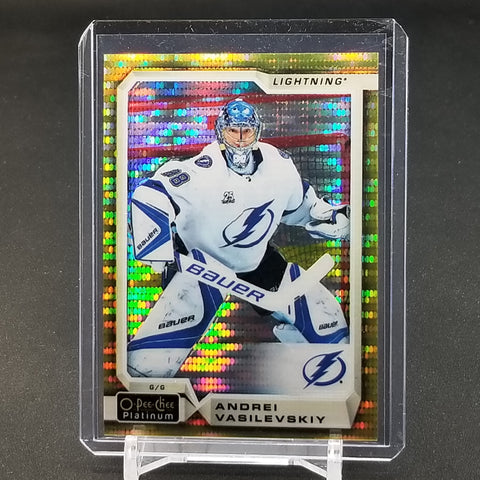 2018 UPPER DECK O-PEE-CHEE PLATINUM - SEISMIC GOLD - A. VASILEVSKIY - #7 - #'D/50