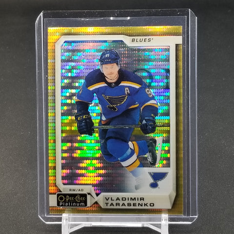 2018 UPPER DECK O-PEE-CHEE PLATINUM - SEISMIC GOLD - V. TARASENKO - #130 - #'D/50