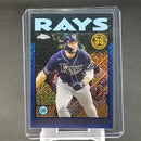 2021 TOPPS CHROME - 35TH ANNIVERSARY - BLUE MOJO REFRACTOR - A. MEADOWS - #86BC-6 - #'D/150