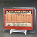 2021 TOPPS CHROME - 35TH ANNIVERSARY - BLUE MOJO REFRACTOR - A. MEADOWS - #86BC-6 - #'D/150