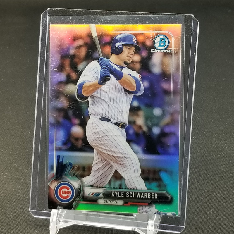 2017 TOPPS BOWMAN CHROME - REFRACTOR - K. SCHWARBER - #21 - #'D/499