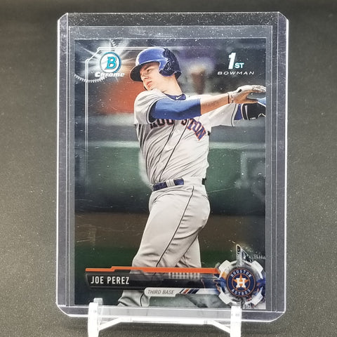 2017 TOPPS BOWMAN CHROME - 1ST BOWMAN - J. PEREZ - #BDC-187