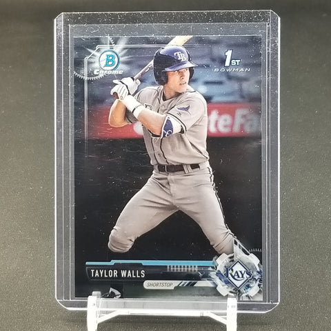 2017 TOPPS BOWMAN CHROME - 1ST BOWMAN - T. WALLS - #BDC-87