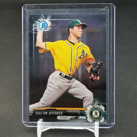 2017 TOPPS BOWMAN CHROME - D. JEFFERIES - #BDC-123