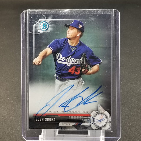 2017 TOPPS BOWMAN CHROME - J. SBORZ - #CPA-JSB - AUTOGRAPH