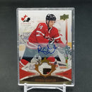 2016 UPPER DECK TEAM CANADA JUNIORS - R. CHARTIER - #112 - #'D/199 - RELIC - AUTOGRAPH