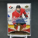 2016 UPPER DECK TEAM CANADA JUNIORS - W. BITTEN - #128 - #'D/199 - RELIC - AUTOGRAPH
