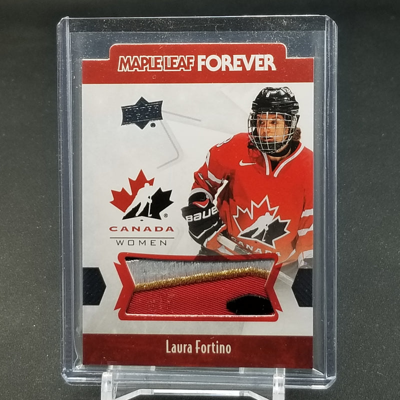 2016 UPPER DECK TEAM CANADA JUNIORS - MAPLE LEAF FOREVER - L. FORTINO -
