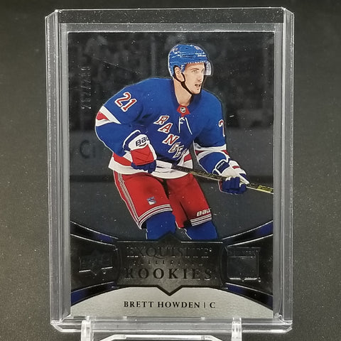 2018 UPPER DECK EXQUISITE COLLECTION - PLATINUM ROOKIES - B. HOWDEN - #R20 - #'D/299 - RC