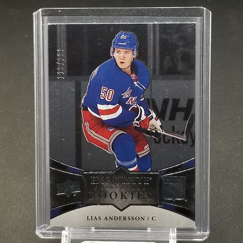2018 UPPER DECK EXQUISITE COLLECTION - PLATINUM ROOKIES - L. ANDERSSON - #R10 - #'D/299 - RC
