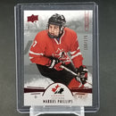 2016 UPPER DECK TEAM CANADA JUNIORS - EXCLUSIVES - M. PHILLIPS - #75 - #'D/175