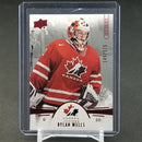 2016 UPPER DECK TEAM CANADA JUNIORS - EXCLUSIVES - D. WELLS - #47 - #'D/175