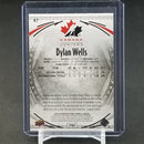 2016 UPPER DECK TEAM CANADA JUNIORS - EXCLUSIVES - D. WELLS - #47 - #'D/175