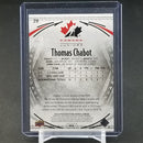2016 UPPER DECK TEAM CANADA JUNIORS - EXCLUSIVES - T. CHABOT - #29 - #'D/175