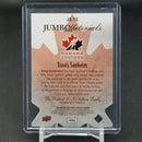 2016 UPPER DECK TEAM CANADA JUNIORS - JUMBO MATERIALS - T. SANHEIM - #JS-TS - #'D/75 - RELIC