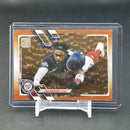 2021 TOPPS SERIES ONE - ORANGE PRISM REFRACTOR - J. HARRISON - #290 - #'D/299