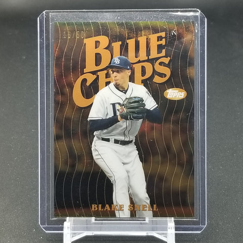 2019 TOPPS FINEST - GOLD - BLUE CHIPS - B. SNELL - #FBCBS - #'D/50