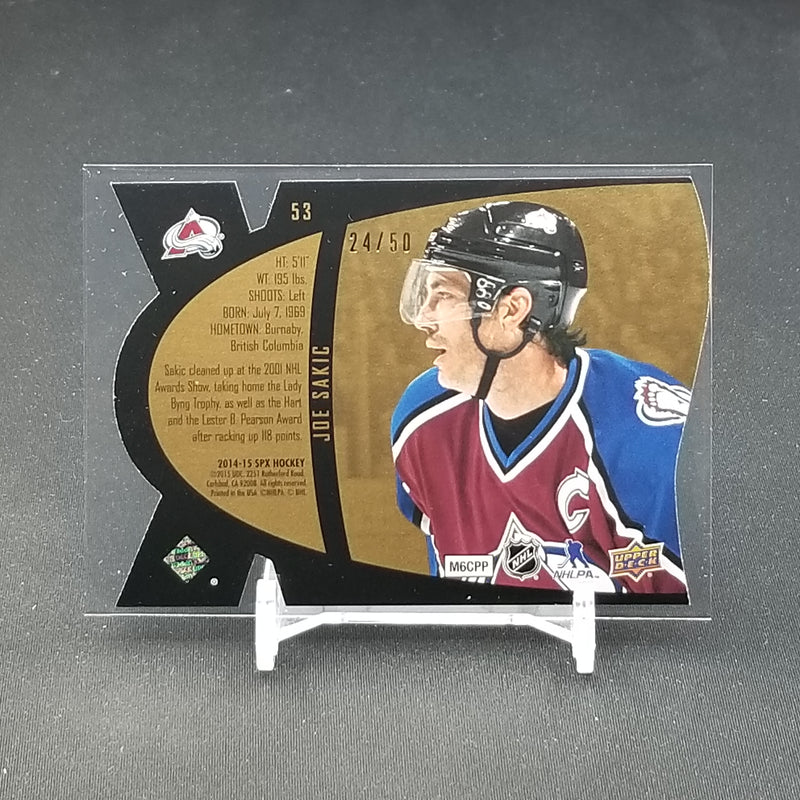 2014 UPPER DECK SPX - J. SAKIC - #53 - #'D/50