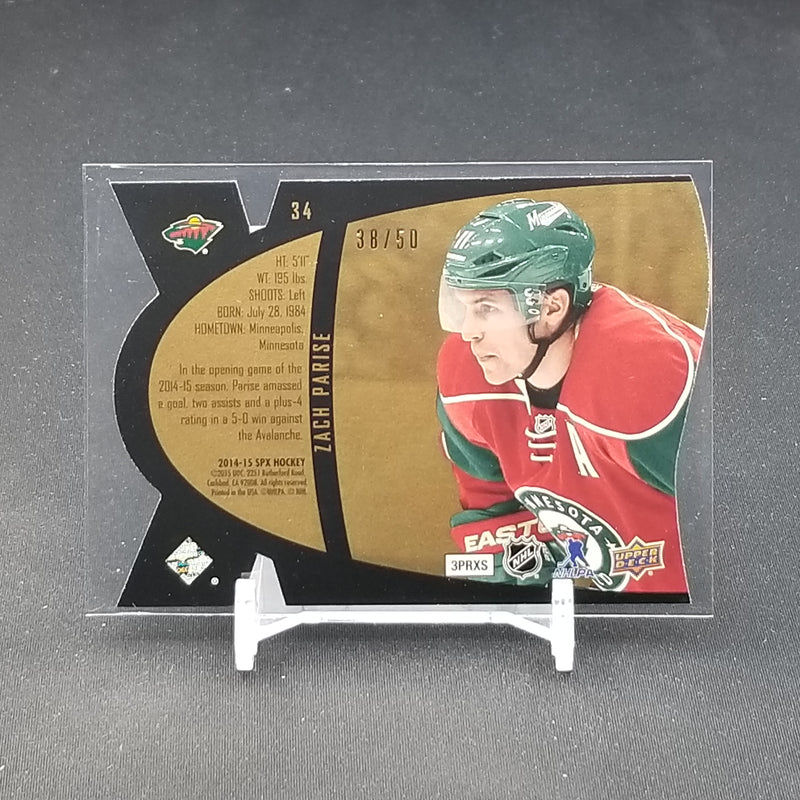 2014 UPPER DECK SPX - RETRO - Z. PARISE - #34 - #'D/50