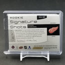 2018 UPPER DECK ENGRAINED - ROOKIE SIGNATURE SHOTS - M. RASMUSSEN - #RSS-MR - #'D/25 - RELIC - AUTOGRAPH - RC