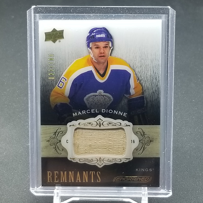 2018 UPPER DECK ENGRAINED - REMNANTS - M. DIONNE - #R-MD - #'D/100 - RELIC