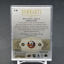 2018 UPPER DECK ENGRAINED - REMNANTS - M. PECA - #R-MI - #'D/100 - RELIC