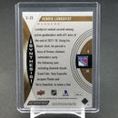 2018 UPPER DECK ENGRAINED - SYNTHESIS - GRIP - H. LUNDQVIST - #S-25 - #'D/50