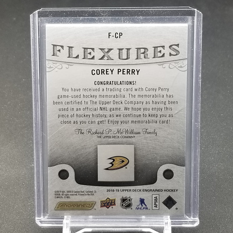 2018 UPPER DECK ENGRAINED - FLEXTURES - C. PERRY -