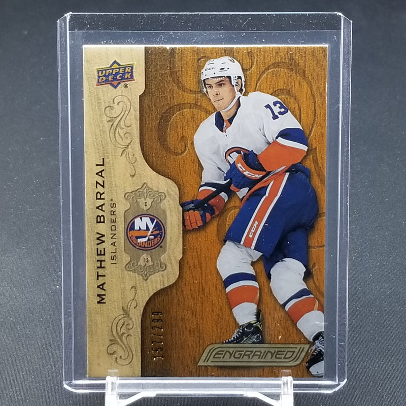 2018 UPPER DECK ENGRAINED - M. BARZAL - #16 - #'D/299